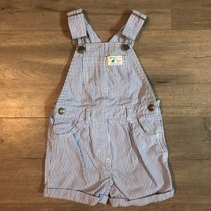 Carter’s Baby Girl Striped Overalls 12 Months